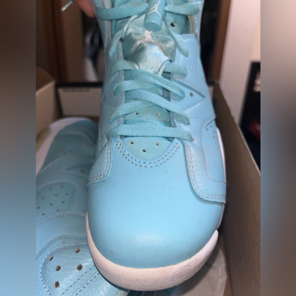 Jordan retro 6 still blue/white - Picture 8 of 8